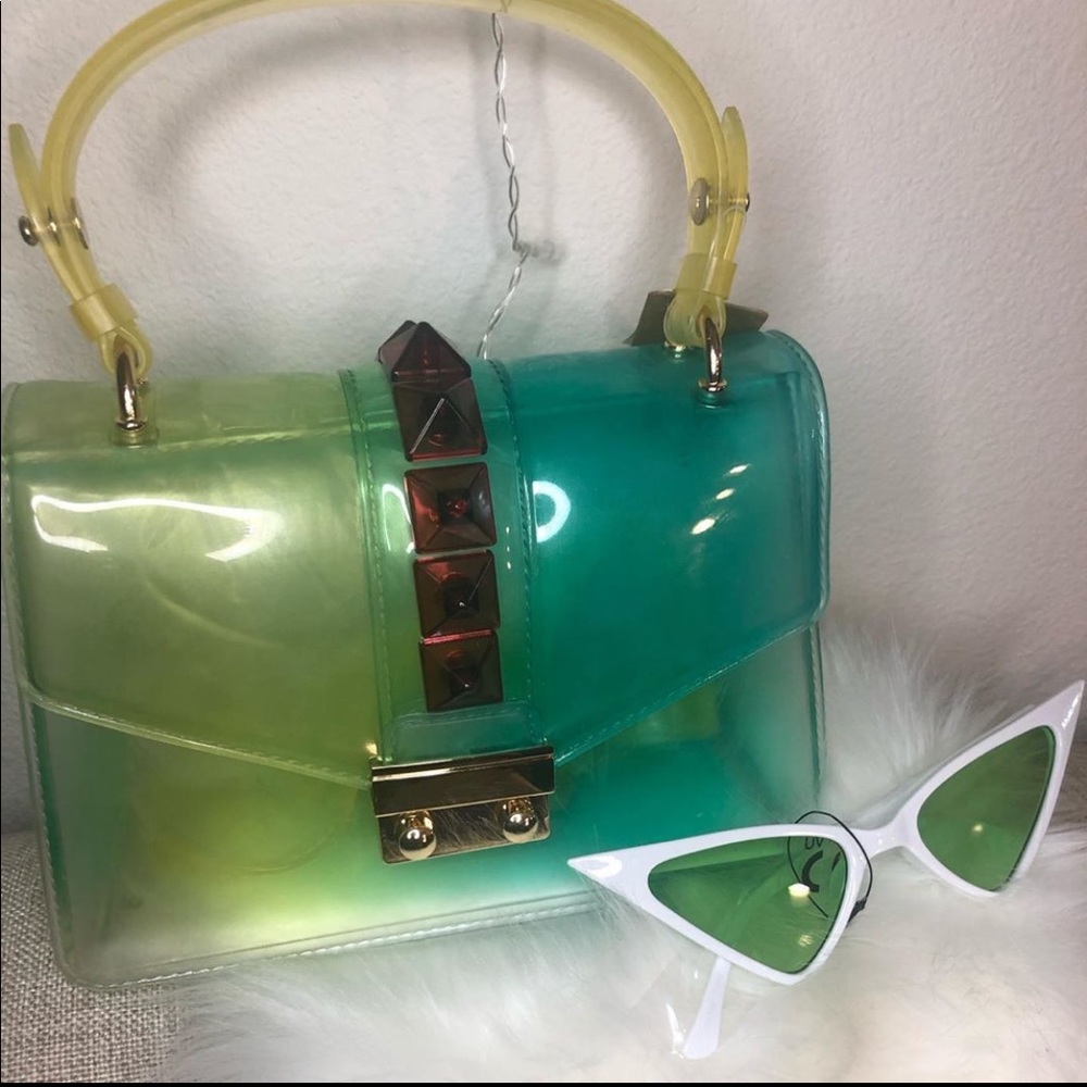 *Just In* Pretty in Ombre Jelly Shoulder Bag